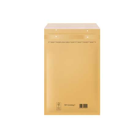Luftpolsterumschlag Luftpolstertasche Versandtasche CD 200x175 mm braun 10