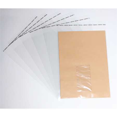 DIN C6 Schutzhüllen für Einsteckkarten Ansichts-Sammelkarten Umschläge 200 St 
